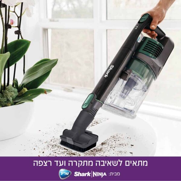 שואב אבק שארק אלחוטי נטען Shark IZ201 - ZERO-M DOUBLE