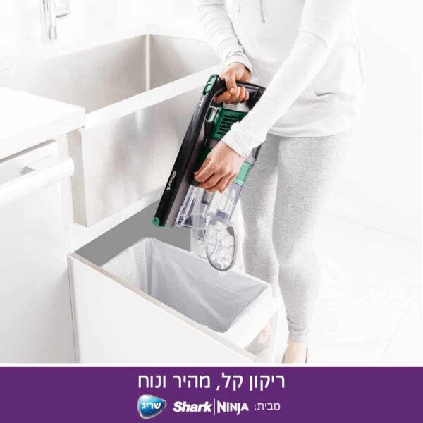 שואב אבק שארק אלחוטי נטען Shark IZ201 - ZERO-M DOUBLE