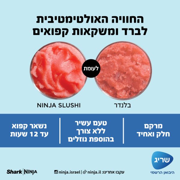 החוויה האולטימטיבית לברד ולמשקאות קפואים
