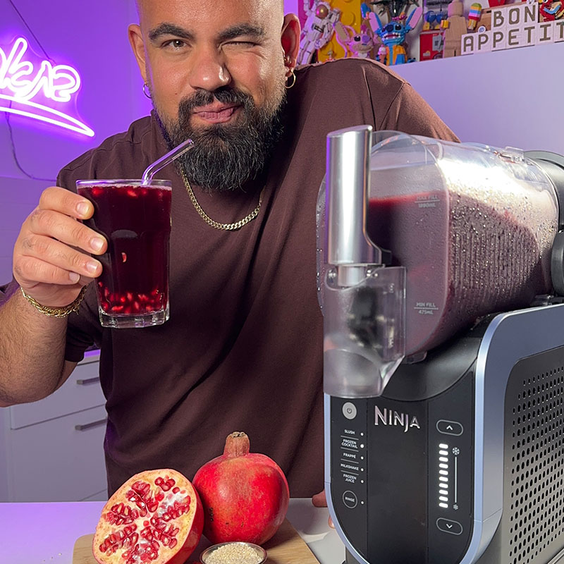 ברד רימונים יין אדום ותירוש