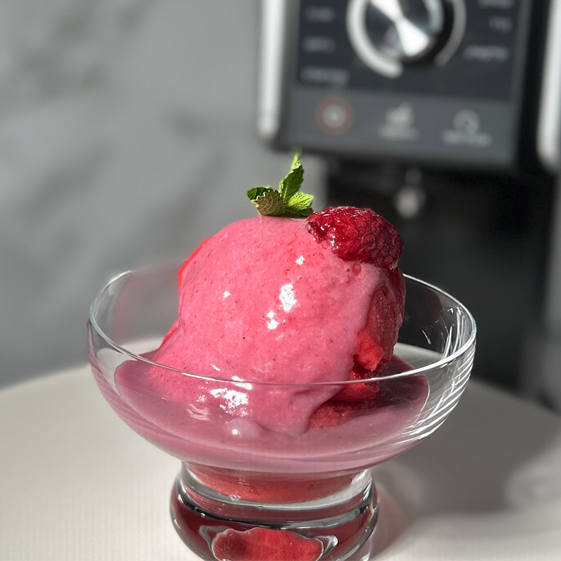 פטל ג׳ין ונענע בקרימי דלוקס