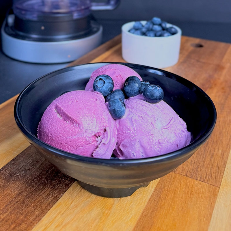 גלידת חלבון פירות יער