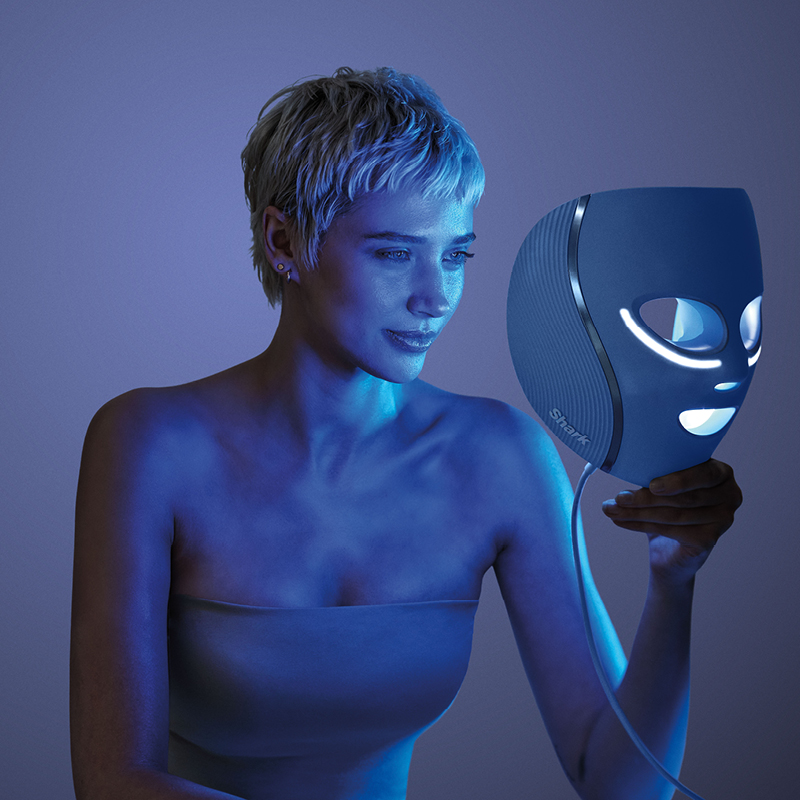מסכת CryoGlow Shark Beauty - Skin Sustain שיפור בהירות ושמירה על עור זוהר