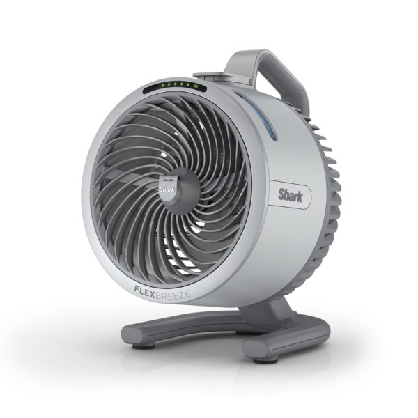 מאוורר אלחוטי נייד Shark FlexBreeze HydroGo אפור דגם FA050EUDV