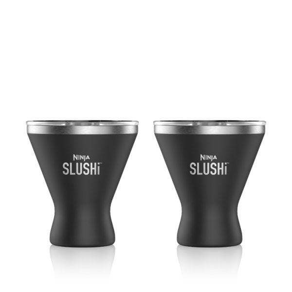 סט 2 כוסות קוקטייל נינג'ה Slushi – שחור